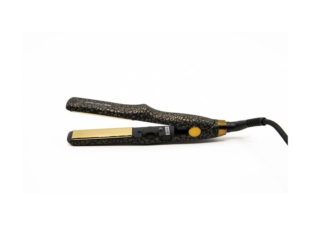 Plancha de Pelo de Viaje Corioliss C-Trip Leopard Soft Touch Profesional de Titanio