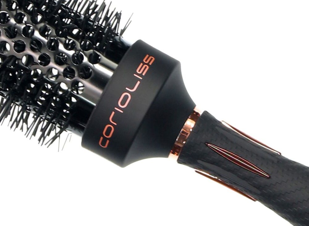 Cepillos Redondos Profesionales para Brushing The Brush Titanium Black Copper Green Kit 4 Uds de Corioliss