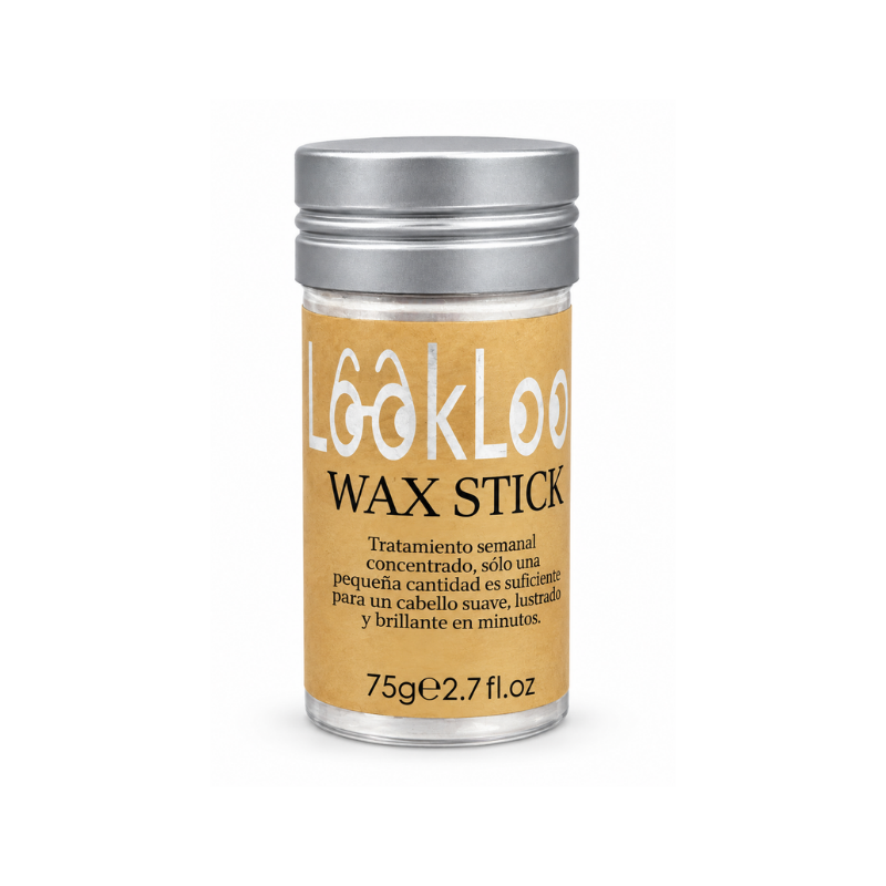 Cera de Pelo Wax Stick LookLook 75 g con fijación media para controlar el encrespamiento, aportar suavidad y brillo al cabello