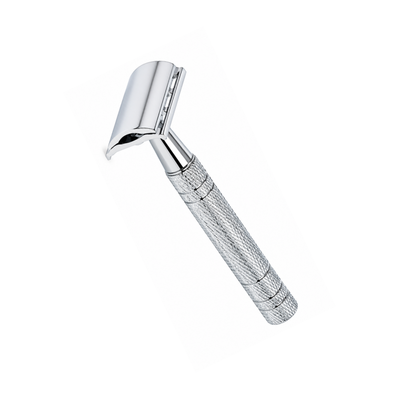 Maquinilla de Afeitar Clásica de Doble Filo Metálica para Hombre de Ragnar Ref. 09129