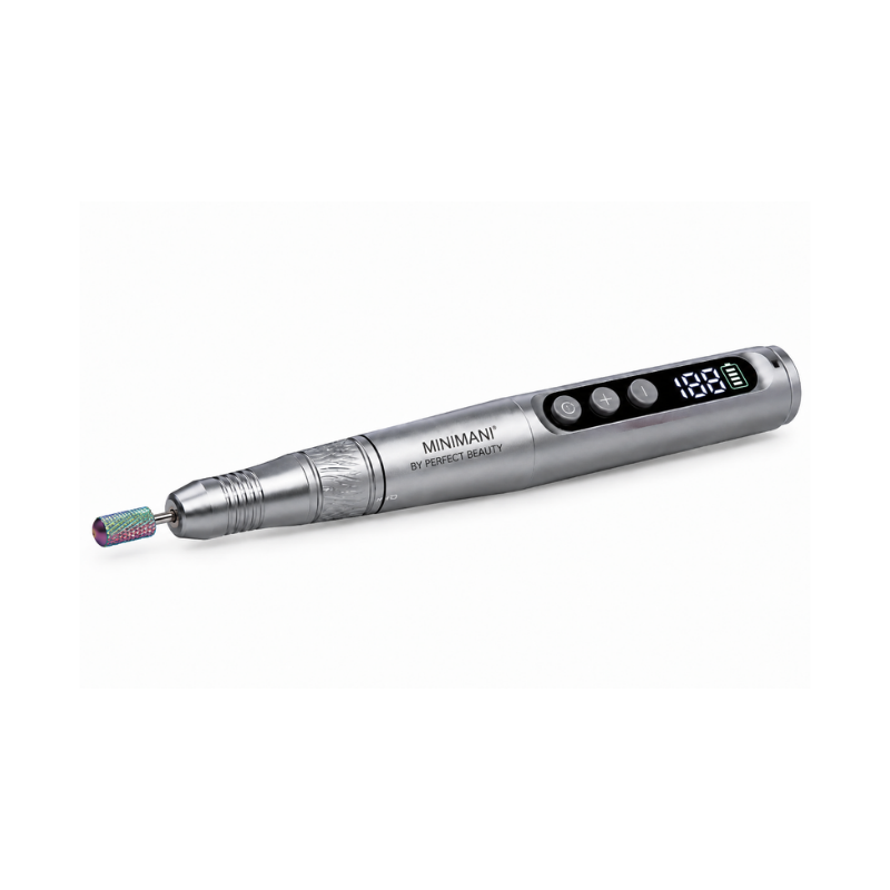 Torno Eléctrico de Uñas Profesional Inalámbrico MiniMani de 35.000 RPM para Manicura y Pedicura